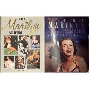 The Marilyn Album Nicki Giles & The Birth of Marilyn Joseph Jaskur Monroe Books